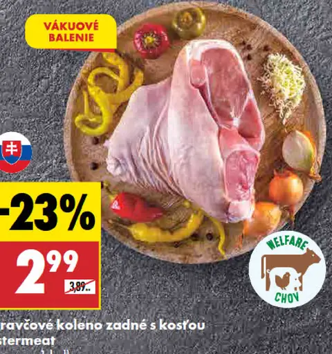 Istermeat Bravčové koleno zadné s kosťou