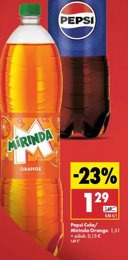 Mirinda Orange nealkoholický nápoj