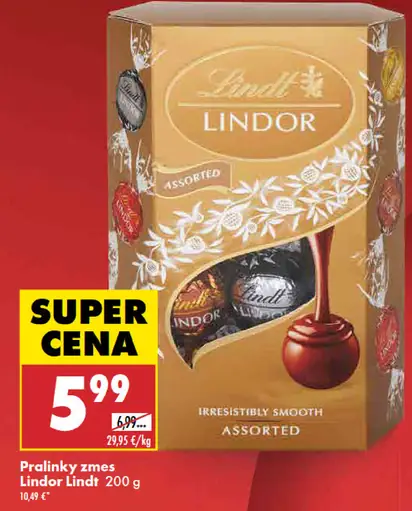 Lindor Lindt pralinky zmes