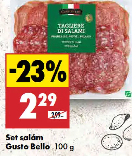Gusto Bello Set salám