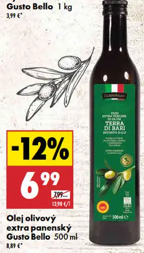 Gusto Bello Olej olivový extra panenský