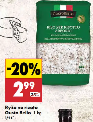 Gusto Bello Ryža na rizoto