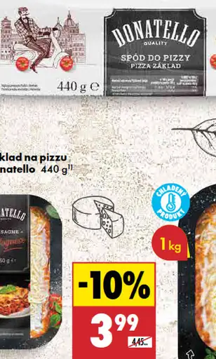 Donatello Základ na pizzu