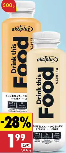 Aktiplus Drink this Food rôzne druhy