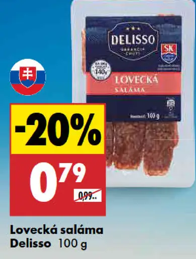 Delisso Lovecká saláma