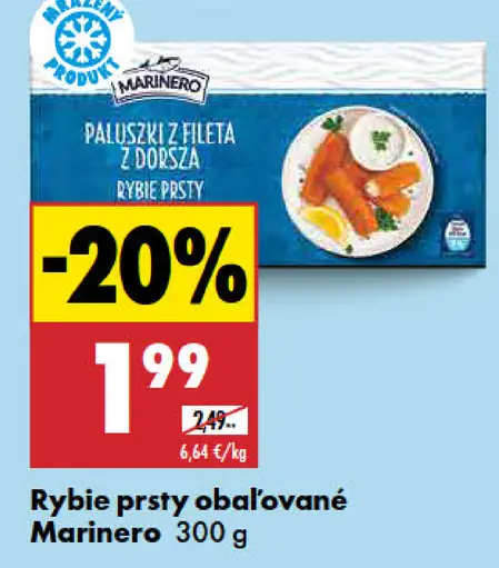Rybíe prsty obaľované Marinero