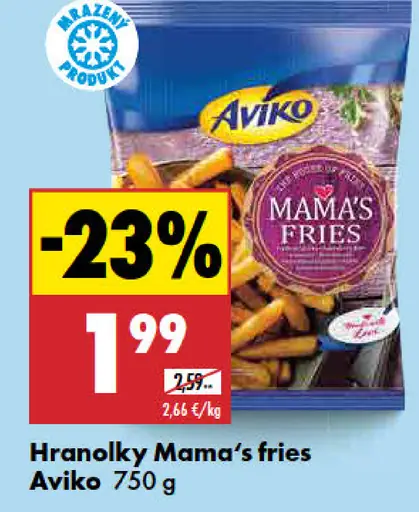 Aviko Hranolky Mama’s fries