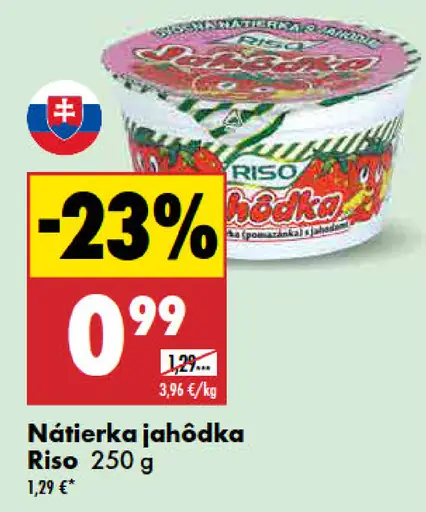 Riso Nátierka jahôdka
