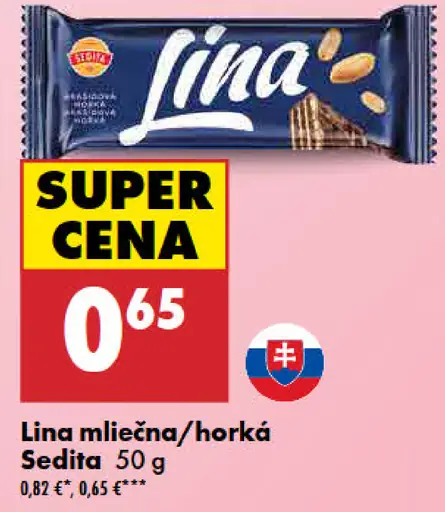 Sedita Lina mliečna/horká tyčinka