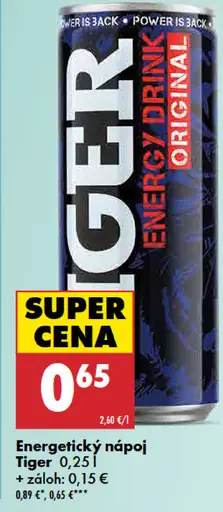 Tiger Energetický nápoj