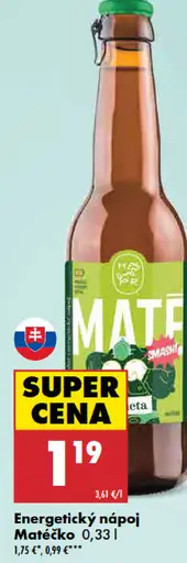 Energetický nápoj Matéčko