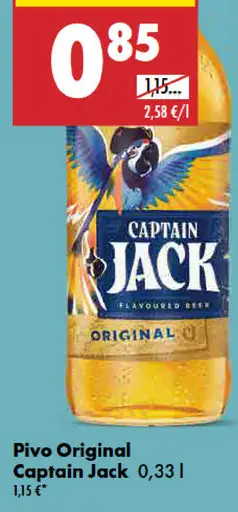 Captain Jack plechovka