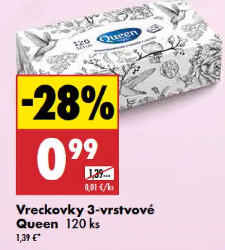 Queen Vreckovky 3-vrstvové