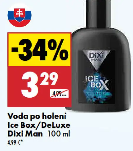 Dixi Man Voda po holení Ice Box/Deluxe
