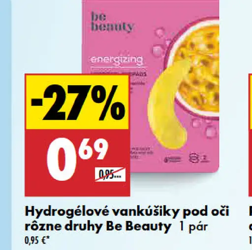 Be Beauty Hydrogelové vankúšiky pod oči