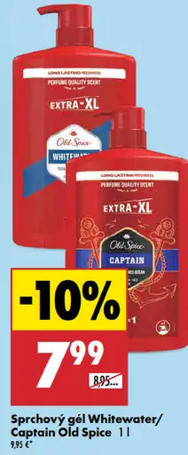 Old Spice Sprchový gél Whitewater/Captain