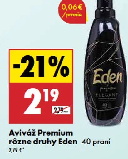 Eden Premium aviváž rôzne druhy