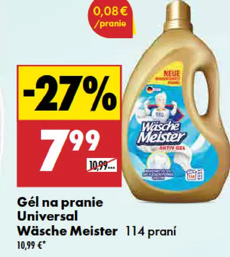 Wäsche Meister Universal gél na pranie