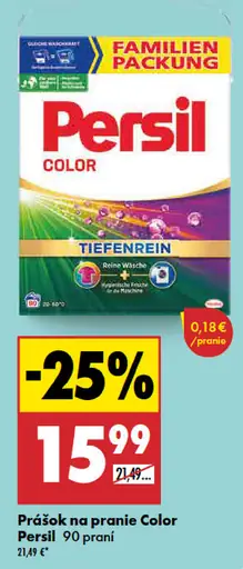 Prací prášok Color Persil