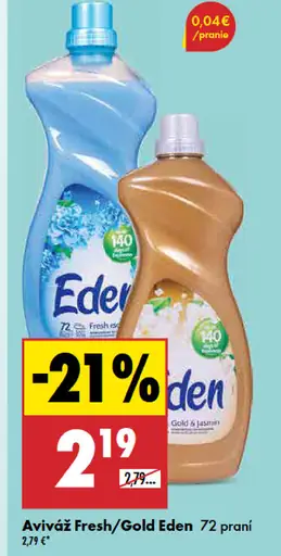Eden Fresh/Gold aviváž