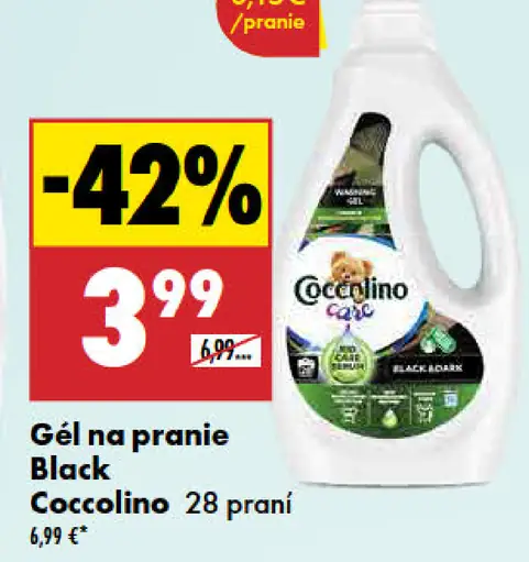Coccolino gél na pranie Black