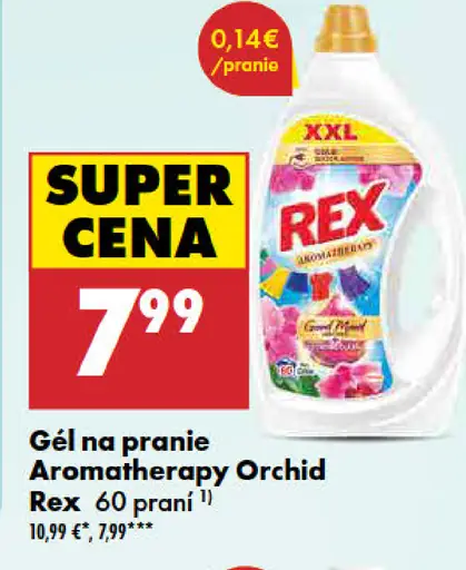 Rex Aromatherapy Orchid gél na pranie