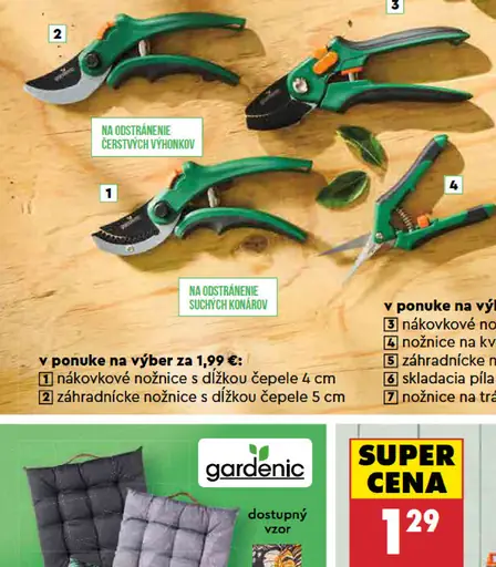 Gardenic Záhradné nožnice