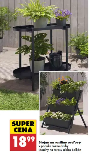 Gardenic stojan na rastliny oceľový