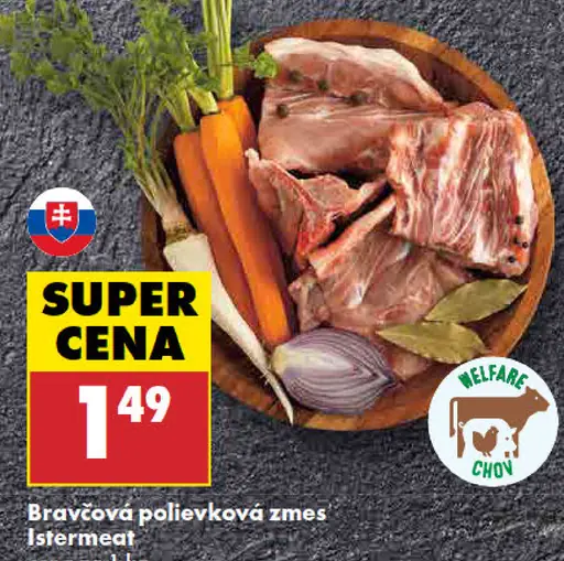 Istermeat bravčová polievková zmes
