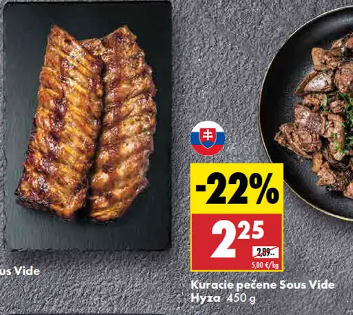 Hyza kuracie pečené sous-vide