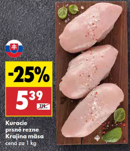 Kuracie prsný rezne Krajina mäsa