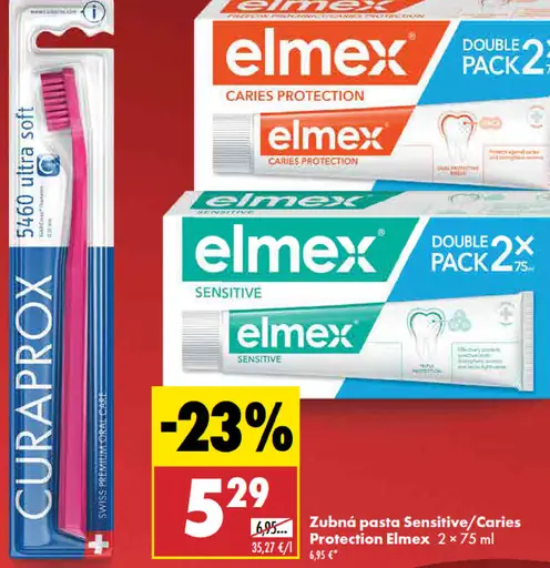 Elmex zubná pasta Sensitive/Caries Protection