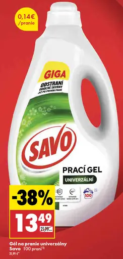 Savo gél na pranie univerzálny