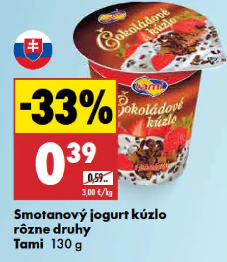Tami smotanový jogurt kúzlo rôzne druhy