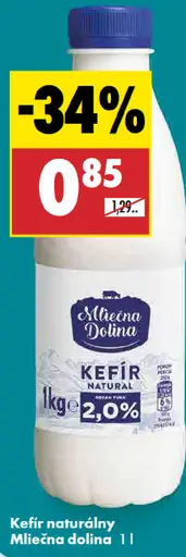 Mliečna dolina kefír naturálny 2 %