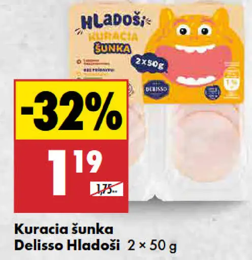 Delisso Hladoši Kuracia šunka