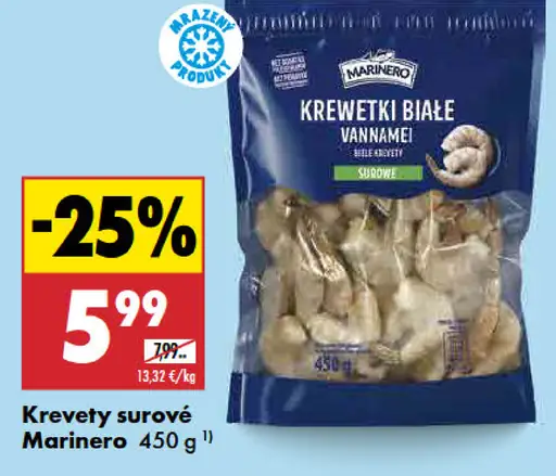 Marinero krevety surové