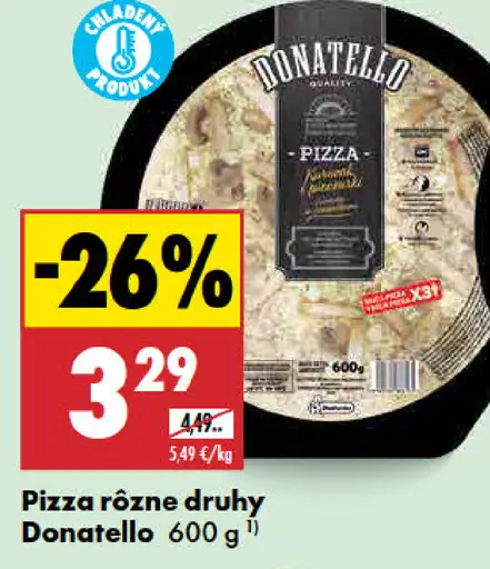 Donatello Základ na pizzu