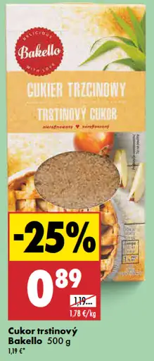 Bakello Cukor trstinový