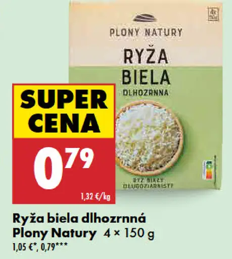Plony Natury ryža biela dlhozrnná