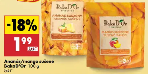 BakaD´Or ananás sušený