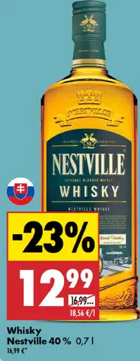 Nestville whisky 40 %