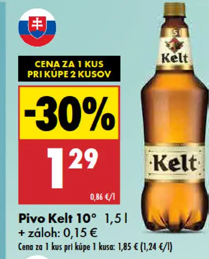 Kelt 10° pivo
