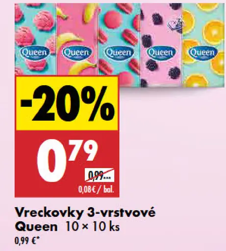 Queen Vreckovky 3-vrstvové