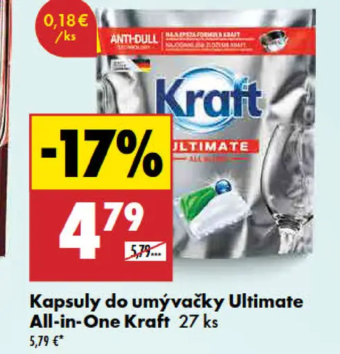 Kapsuly do umývačky Ultimate All-in-One