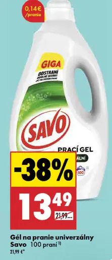 Savo gél na pranie univerzálny
