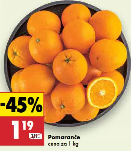 Pomaranče čerstvé