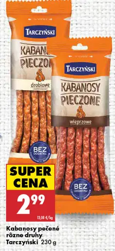 Tarczyński kabanosy pečené rôzne druhy