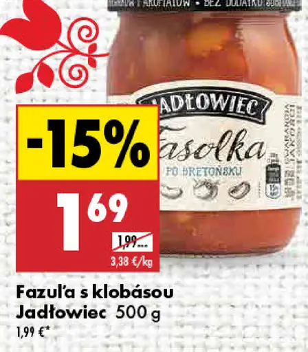 Jadloviec Fazula s klobásou