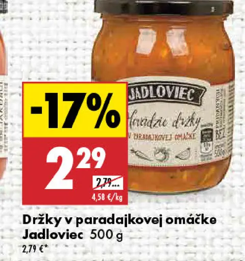 Jadloviec Držky v paradajkovej omáčke